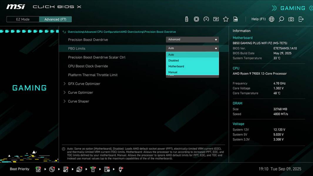 MSI B850 GAMING PLUS WIFI PZ-4